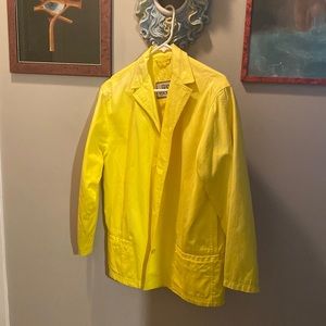 YELLOW Gianni Versace Jacket circa 1980’’s Large size